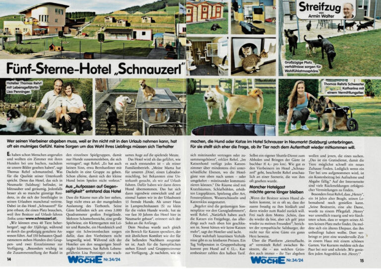 Pressebericht „DIE GANZE WOCHE“